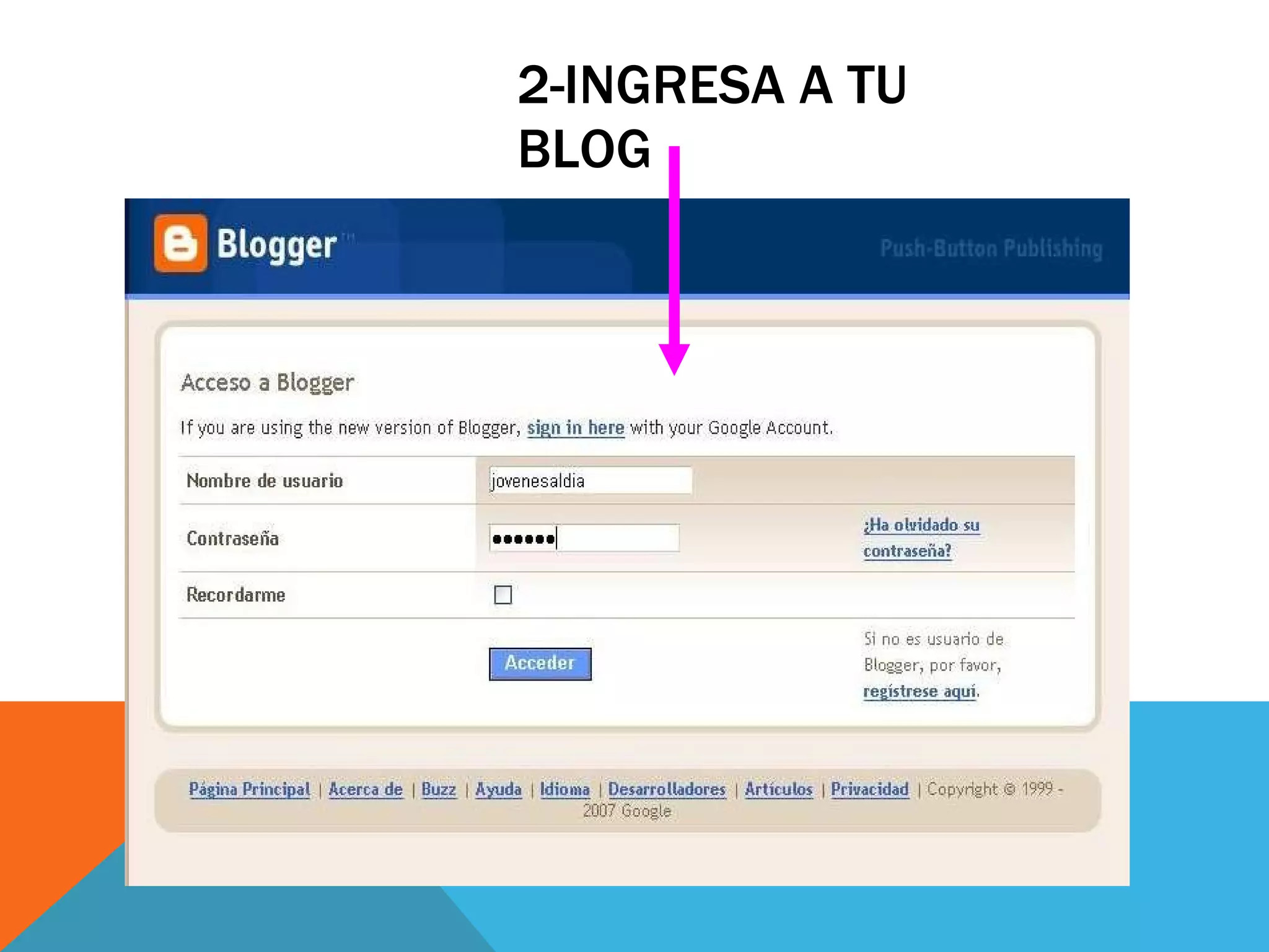2-INGRESA A TU BLOG 
