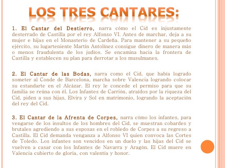 Cantar de Mio CID