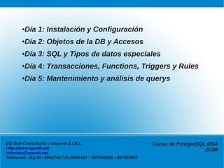 Curso de PostgreSQL | PDF