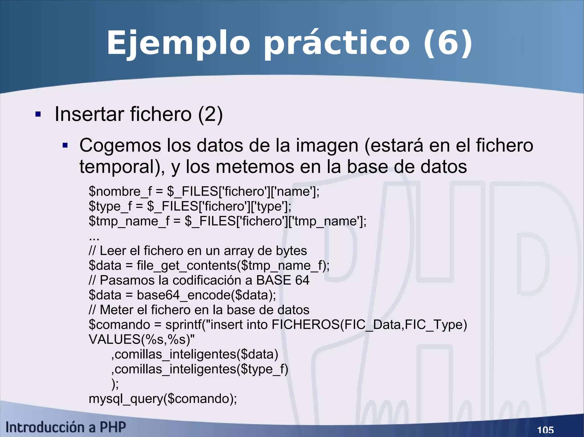 Introducción a PHP5