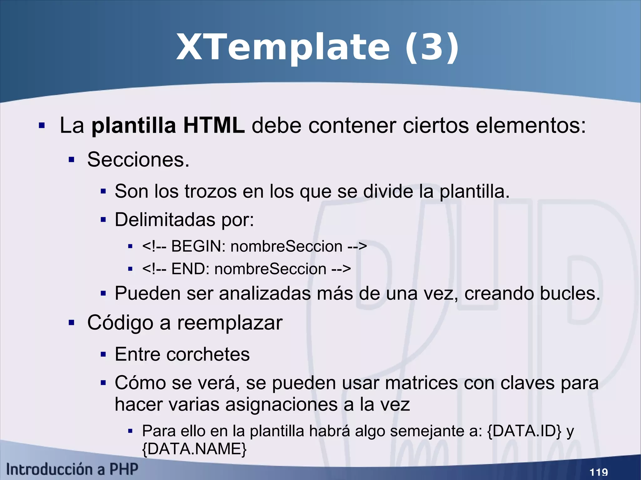 Introducción a PHP5