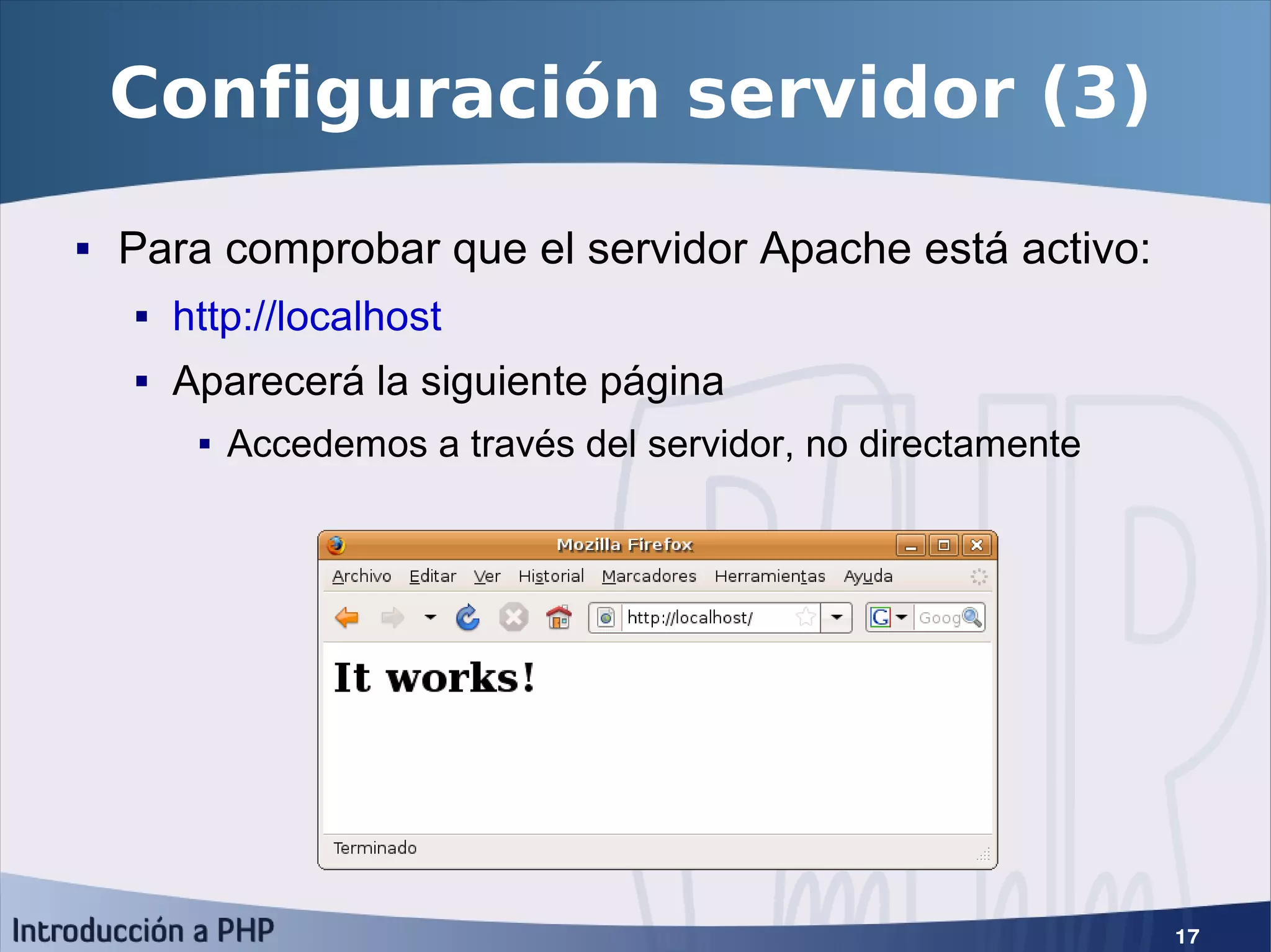 Introducción a PHP5