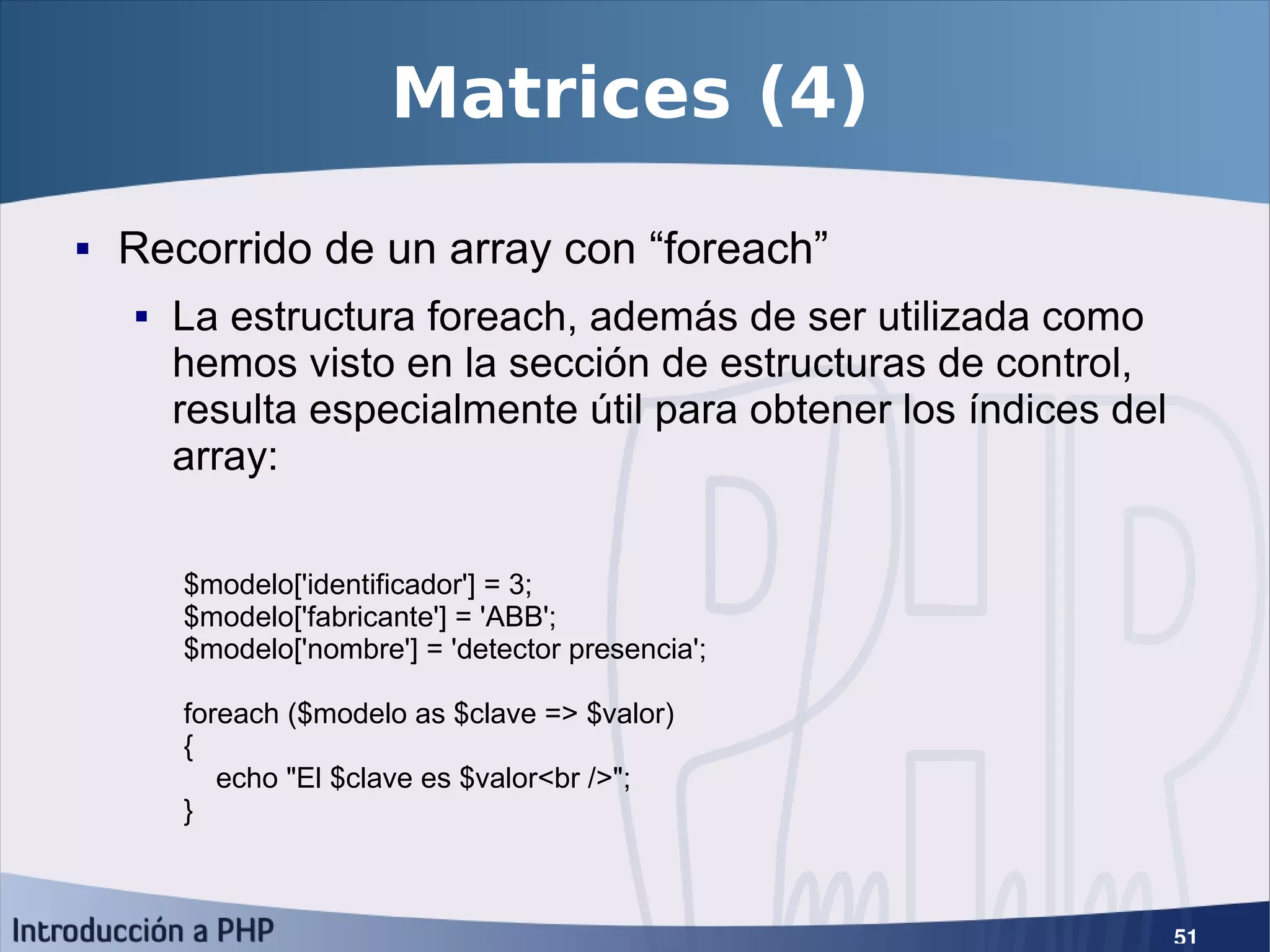 Introducción a PHP5