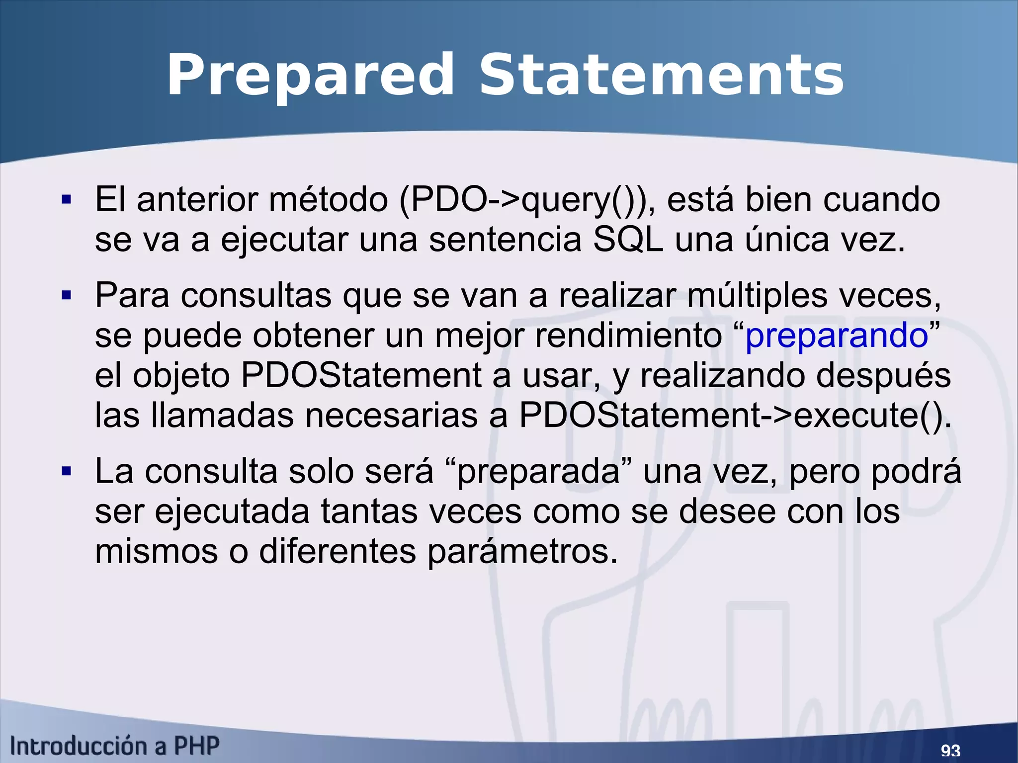 Introducción a PHP5