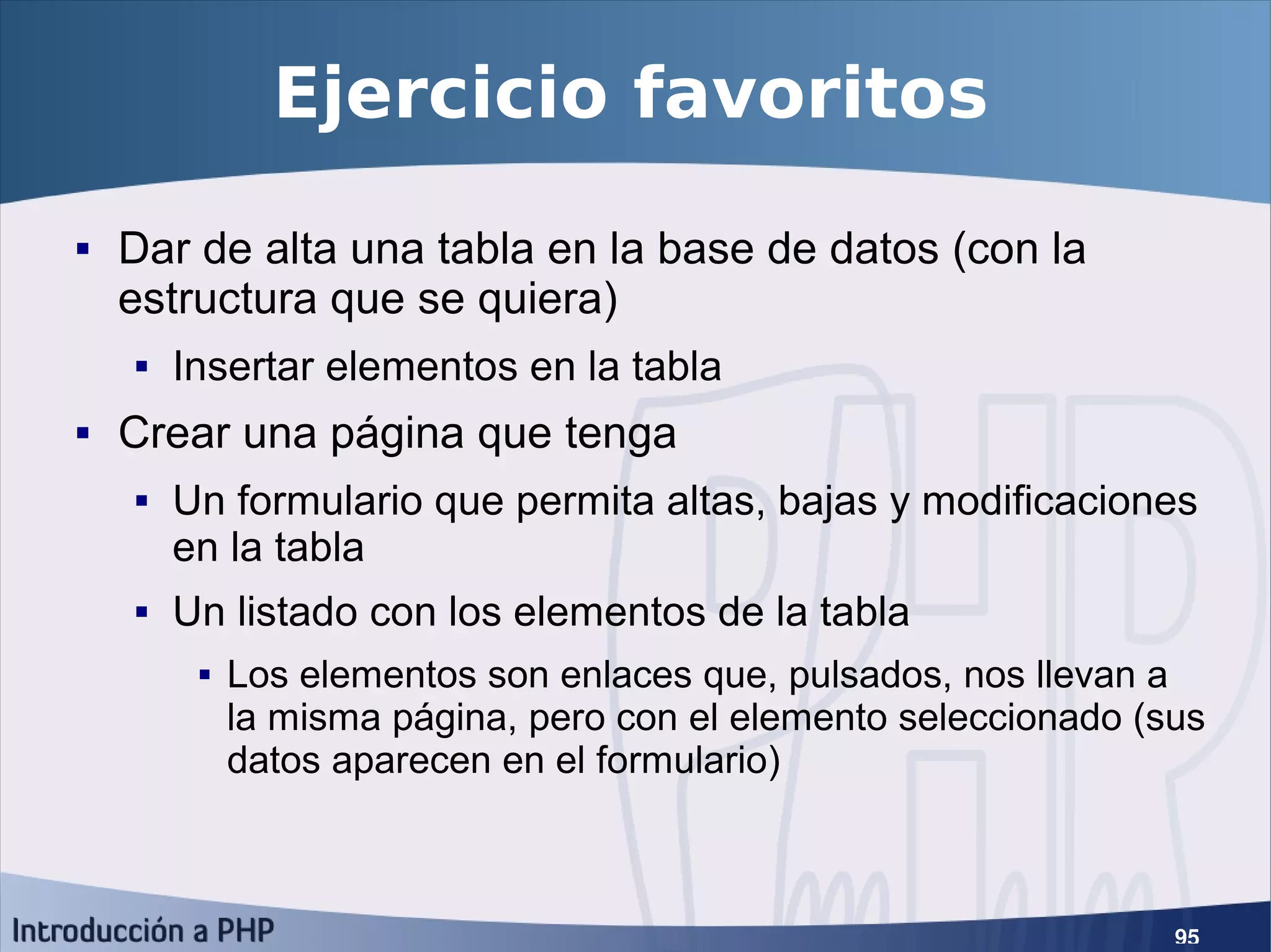 Introducción a PHP5