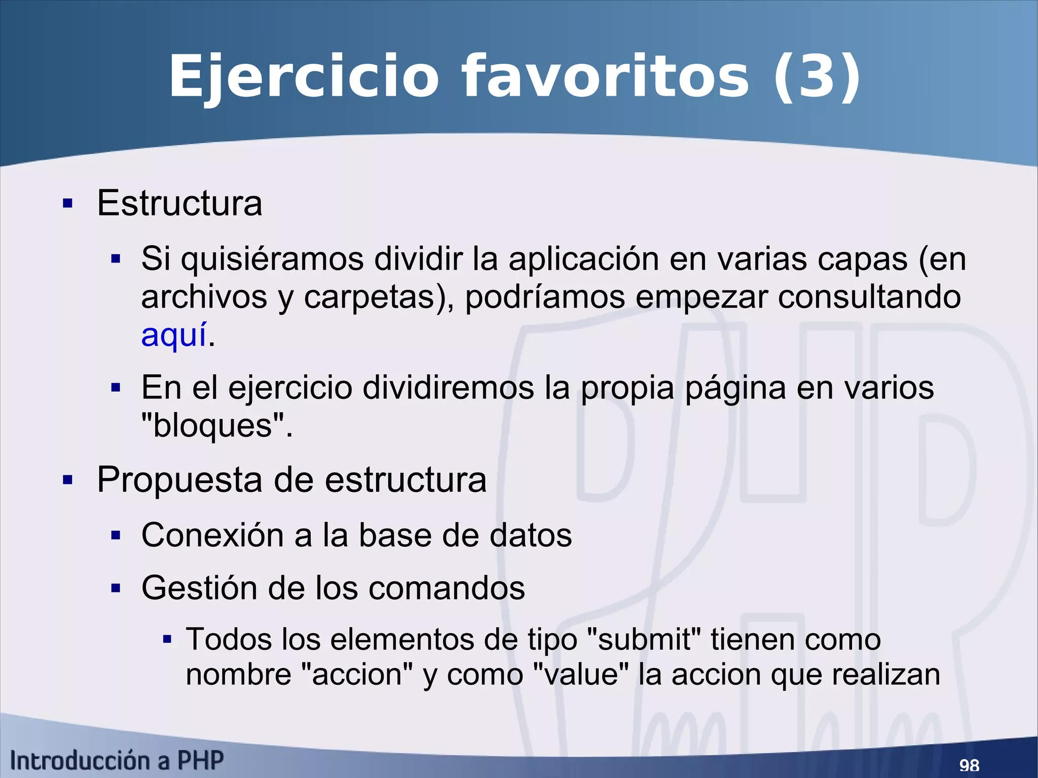 Introducción a PHP5
