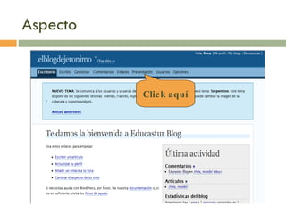 Aspecto Click aquí 