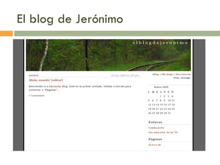 El blog de Jerónimo 