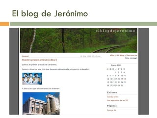 El blog de Jerónimo 