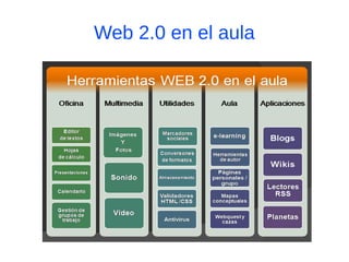 Web 2.0 en el aula
 