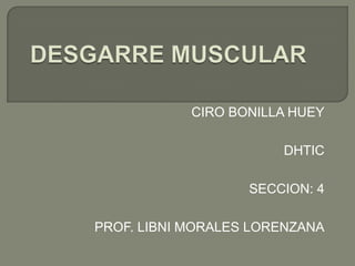 CIRO BONILLA HUEY
DHTIC
SECCION: 4
PROF. LIBNI MORALES LORENZANA

 