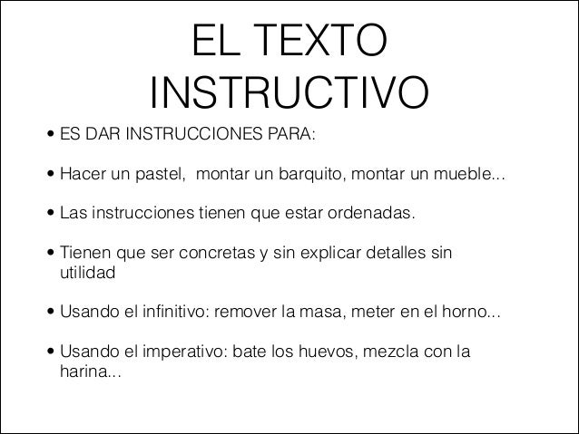 Resultado de imagen de dar instrucciones para recetas