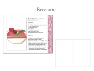Recetario
 