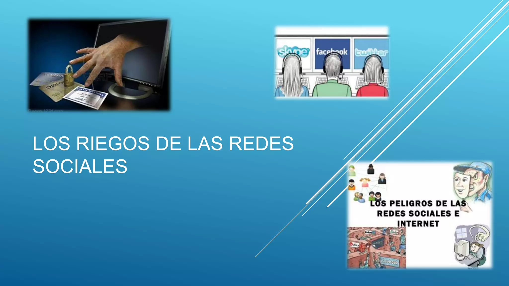 los riesgos de las redes sociales | PPTX