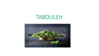 TABOULEH
 