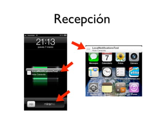 Recepción
 