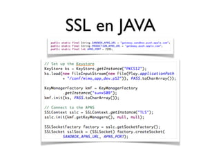 SSL en JAVA
 