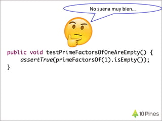No suena muy bien…
 