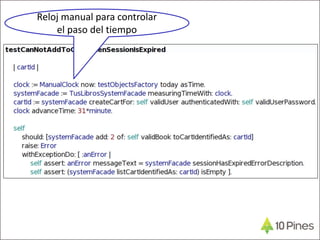 Reloj manual para controlar
el paso del tiempo
 