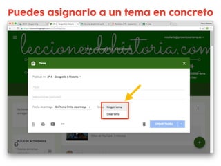 Puedes asignarlo a un tema en concreto
 