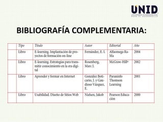 BIBLIOGRAFÍA COMPLEMENTARIA:
 