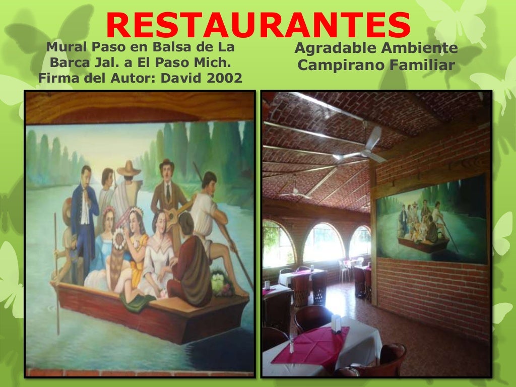 Presentacion de hoteles y restaurantes de la barca jal.