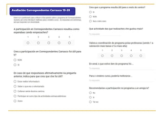 Avaliación Correspondentes Carrasco 19-20
 