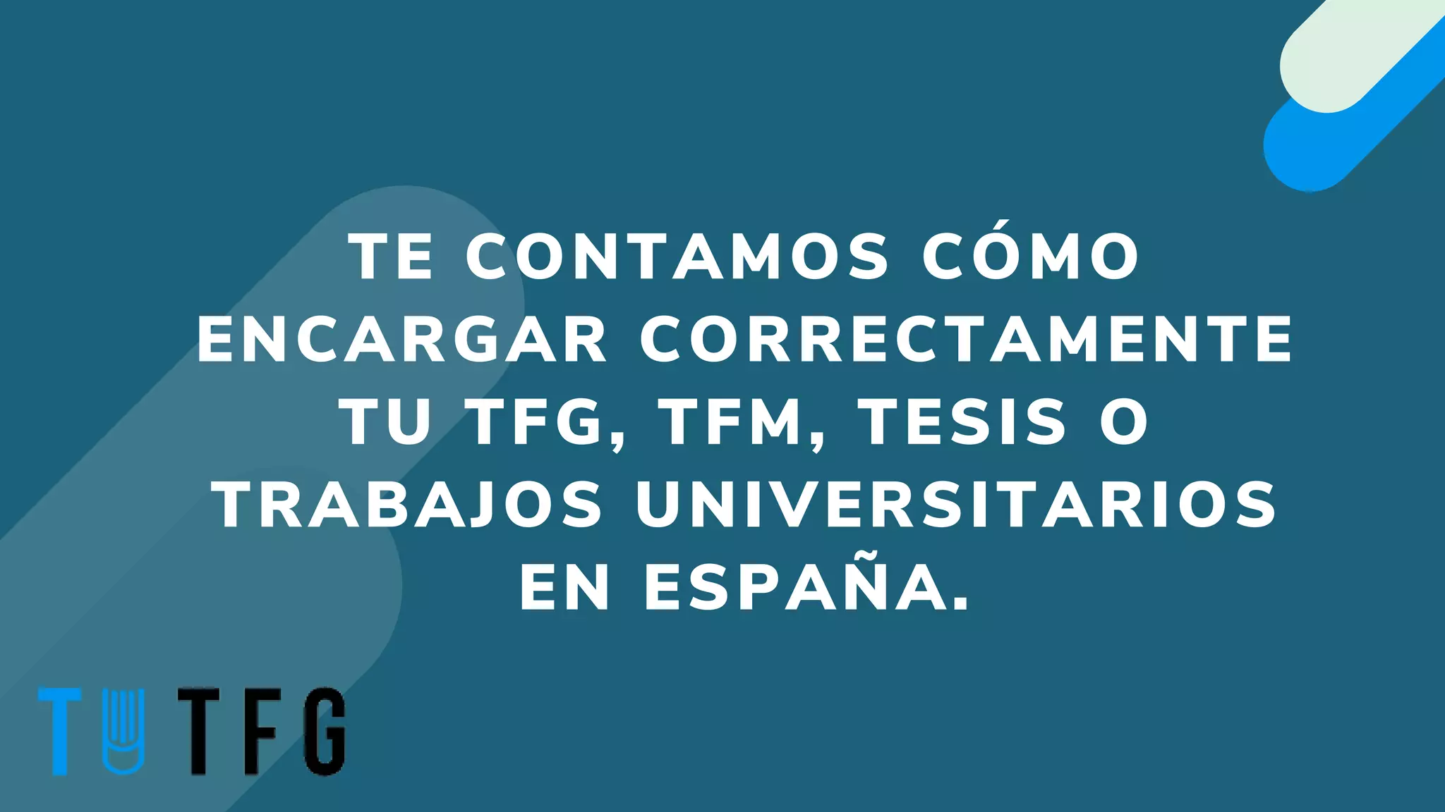 ayuda con tfg