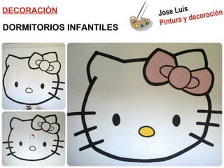 DORMITORIOS INFANTILES
DECORACIÓN
 