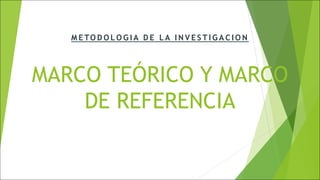 Marco teórico y marco de referencia | PDF
