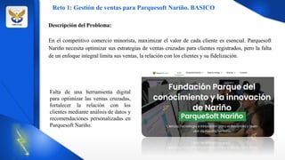 Descripción del Problema:
En el competitivo comercio minorista, maximizar el valor de cada cliente es esencial. Parquesoft...