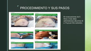 paracentesis, toracocentesis y punción lumbar | PPTX