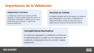 Importancia de la Validación
 