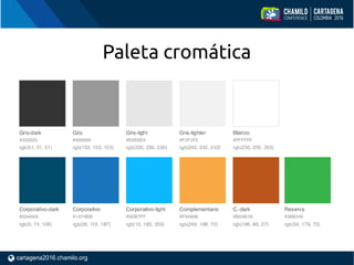 Paleta cromática
 