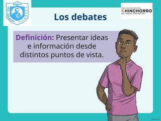 APRENDE A DEBATIR, COMO DEBE UN MODERADOR DAR LA PALABRA | PPTX