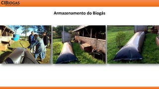 Armazenamento do Biogás  