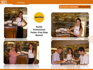 Acciones realizadas Método360




     Acción
  Promocional
Parker- Free Shop
     Neutral
 