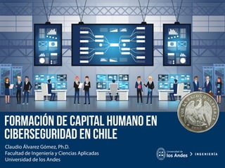Formación de capital humano en
Ciberseguridad en Chile
Claudio Álvarez Gómez, Ph.D.
Facultad de Ingeniería y Ciencias Aplicadas
Universidad de los Andes
 