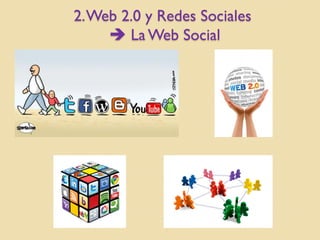 2. Web 2.0 y Redes Sociales
è La Web Social

 