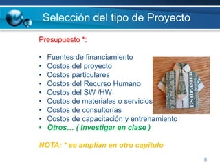 Técnicas de control (Gantt, PERT, CPM)