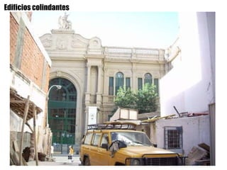 Edificios colindantes