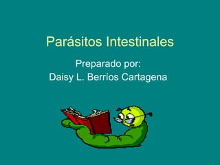 Parásitos Intestinales Preparado por: Daisy L. Berríos Cartagena 
