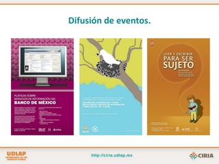 Difusión de eventos.