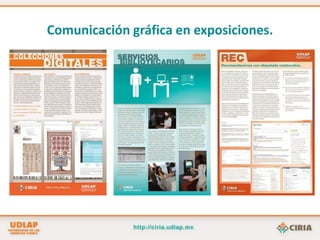 Comunicación gráfica en exposiciones.
