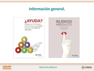 Información general.