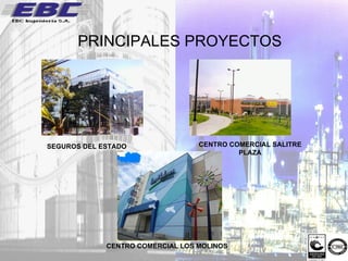 SEGUROS DEL ESTADO CENTRO COMERCIAL SALITRE PLAZA PRINCIPALES PROYECTOS CENTRO COMERCIAL LOS MOLINOS 