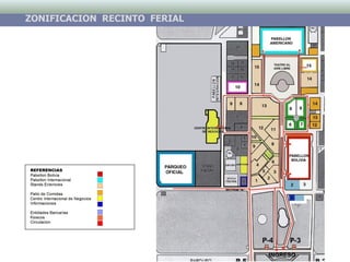 ZONIFICACION  RECINTO  FERIAL 