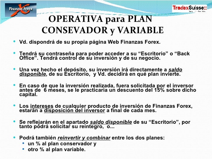 Finanzas forex