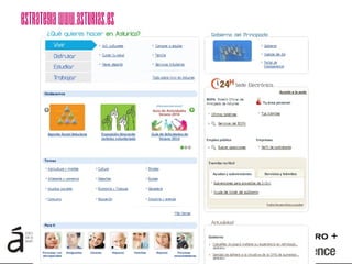 Jon Parro +
Estrategiawww.asturias.es
 