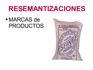 RESEMANTIZACIONES MARCAS de PRODUCTOS 
